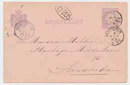 Kleinrondstempel Deutichem 1889 - Unclassified