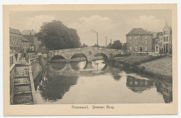 Prentbriefkaart Roermond - Steenen Brug 1929 - Andere & Zonder Classificatie