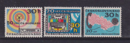 CZECHOSLOVAKIA  - 1973 Telecommunications Set Never Hinged Mint - Neufs