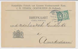 Firma Briefkaart Oosthuizen 1912 - Verduurzaamde Kaas - Non Classés