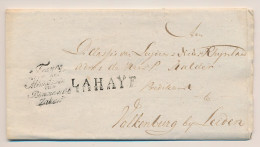 Den Haag - Valkenburg Bij Leiden 1814 - Franco Ministerie - ...-1852 Prephilately