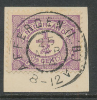 Grootrondstempel Afferden (L:B:) 1914 - Postal History