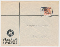 Treinblokstempel : Rotterdam - Amsterdam L 1937 - Non Classés