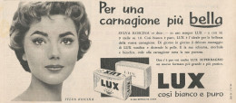 W1900 LUX Per Una Carnagione Più Bella - Pubblicità Del 1958 - Vintage Advert - Publicités