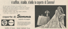 W1766 Coperte Di SOMMA Coperte Di Sogno - Pubblicità Del 1958 - Vintage Advert - Advertising