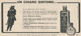 W1737 Amaro Medicinale Giuliani - Pubblicità Del 1958 - Vintage Advertising - Reclame