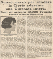 W1671 Cipria PETALIA - Pubblicità Del 1926 - Old Advertising - Publicités