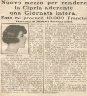 W1670 Cipria PETALIA - Pubblicità Del 1926 - Old Advertising - Publicidad