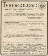 W1663 B. P. Casali Guarisce La TUBERCOLOSI - Pubblicità Del 1926 - Old Advert - Werbung