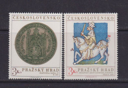 CZECHOSLOVAKIA  - 1973 Prague Castle Set Never Hinged Mint - Unused Stamps