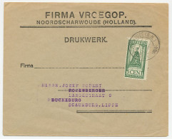 Firma Envelop Noordscharwoude 1924 - Firma Vroegop  - Zonder Classificatie