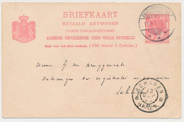Briefkaart G. 54 A A-krt. Friedrichroda Duitsland - Schagen 1900 - Entiers Postaux