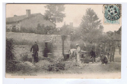 MILITARIA - MARNE - Au Camp De CHÂLONS - La Popote ( Animation ),- Librairie Militaire Guerin - Mourmelon - N° 17 - Personnages