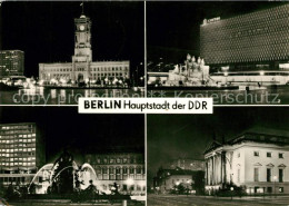 73099915 Berlin Rathaus Neptunbrunnen Warenhaus Centrum Deutsche Staatsoper Berl - Sonstige & Ohne Zuordnung