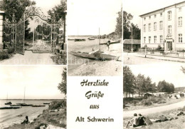 73099871 Alt Schwerin Eingangstor Ehemaliger Gutshof Plauer See Agrarmuseum Zelt - Other & Unclassified