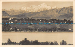 R062235 Mont Blanc 4810 M. Phototypie - World