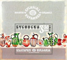 Bulgaria 2024 - Busintsi Ceramics S/S MNH - Unused Stamps