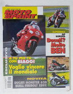 35000 Motosprint A. XXVI N. 31 2001 - Intervista Biaggi - Ducati Monster 620 - Motori