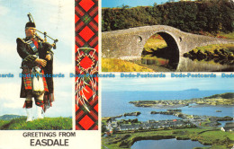 R063358 Greetings From Easdale. Multi View. Photo Precision. 1979 - World