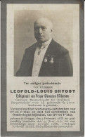 DP. LEOPOLD GHYOOT-HILDERSON ° BRUGGE 1838 - + 1919 - MEESTERKNECHT TER DRUKKERIJ BURGERWELZIJN - Religion & Esotericism