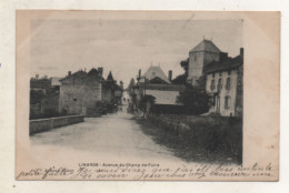 87. CPA - LINARDS - Avenue Du Champ De Foire  1905 - - Otros & Sin Clasificación