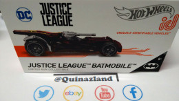 Hot Wheels ID Justice League Batmobile Batman (ng103) - HotWheels