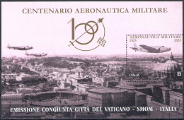 2023 Italia Centenario Aeronautica Militare - Foglietto - Nuovo - MNH** - Blocks & Kleinbögen