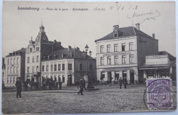 Luxembourg. - Place De La Gare - Bahnhofplatz - CPA 1908 Peu Fréquente - Lussemburgo - Città