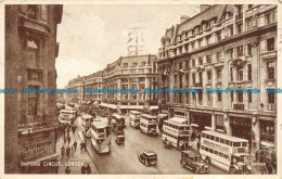 R061694 Oxford Circus. London. Valentine. Photo Brown. No 220152. 1948 - Otros & Sin Clasificación