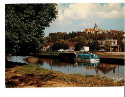 ROGNY LES SEPT ECLUSES CANAL DE BRIARE ET EGLISE ST LOUP - Autres & Non Classés