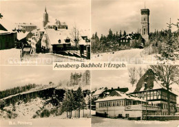 73099333 Annaberg-Buchholz Erzgebirge Annenkirche Poehlbergbaude Frohnauer Hamme - Annaberg-Buchholz