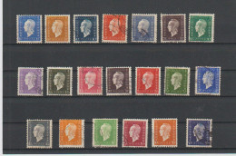 1945 N°682 à 701 Marianne De Dulac Oblitérés (lot 309) - Used Stamps