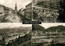 73099296 Bad Schandau Markt Panoramen  Bad Schandau - Bad Schandau