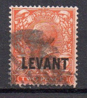 British Levant, Used, 1921, Michel 55 - British Levant