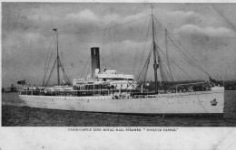 Union Castle Line Royal Mail Steamer "Dunluce Castle" - Steamers