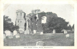 England Basingstoke Holy Ghost Chapel Ruins - Kerken En Kloosters