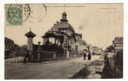 Cpa CABOURG Avenue Des Sapins Et Du Carrefour - Cabourg