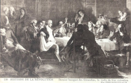 Dernier Banquet Des Girondins, La Veille De Leur Exécution - Philippoteaux - Pintura & Cuadros