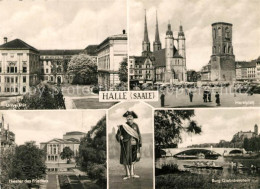 73099239 Halle Saale Marktplatz Theater Des Friedens Universitaet Halle Saale - Halle (Saale)