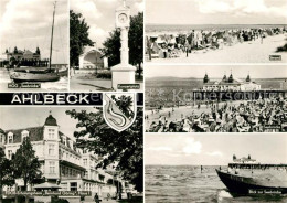 73099231 Ahlbeck Ostseebad HOG Seebruecke Strand Erholungsheim Ahlbeck Ostseebad - Altri & Non Classificati