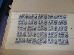 N° 607 En Feuille  De  25 Timbres Entières Neuves - Feuilles Complètes