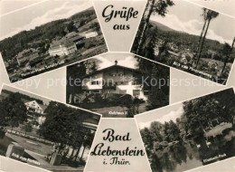 73099223 Bad Liebenstein Heinrich Mann Sanatorium Klubhaus II Kurhaus Elisabeth  - Bad Liebenstein