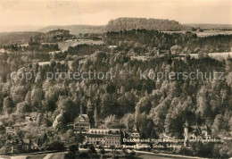 73099220 Rathen Saechsische Schweiz Diakonieheime Haus Felsengrund Friedensburg  - Rathen