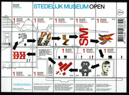 Nederland 2012 - NVPH 2989/2998 - Blok Block - Stedelijk Museum Amsterdam, Musée - MNH - Nuovi