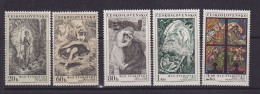 CZECHOSLOVAKIA  - 1973 Svabinsky Set Never Hinged Mint - Neufs