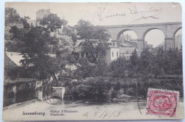 Luxembourg. - Plateau D'Allmünster- CPA 1908 Tirage Vert Clair Voir état - Lussemburgo - Città