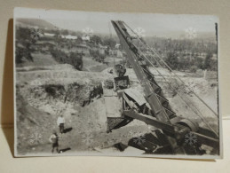 Photo Italia Foto Mine Miniere Lignitifere Castiglion Fosco Trabbiano (Piegaro) 1920.  80x57 Mm. - Europe