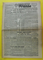 Journal L'Ouest France Du 14 Mars 1945. Guerre De Gaulle Berlin Indochine Rhin Hodges Esteva - Andere & Zonder Classificatie