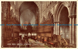 R062776 Choir West. Chester Cathedral. Valentine. Carbo Colour. No 14501 - World