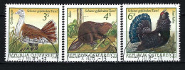 ÖSTERREICH Komplettsatz ANK-Nr. 1748 - 1750 Schützt Gefährdete Tiere Gestempelt (1) - Siehe Bild - Used Stamps